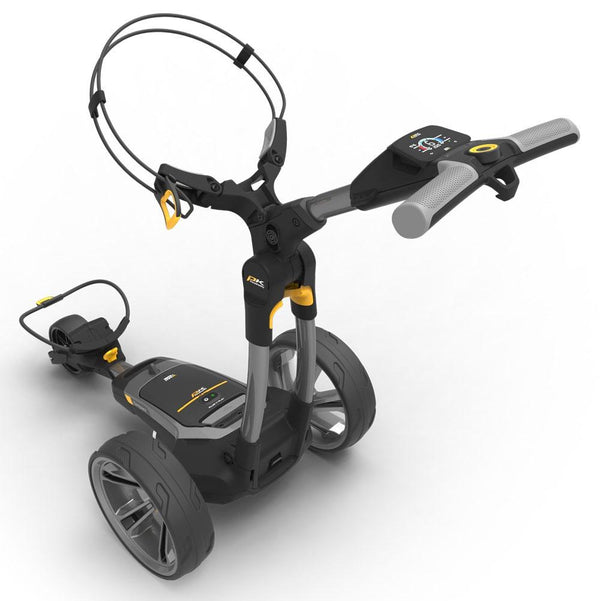 PowaKaddy CT6 Gunmetal Electric Trundler w/XL Lithium Battery